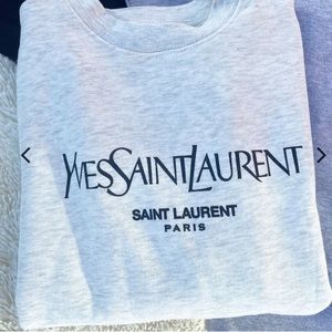 YSL Crew Neck Pullover